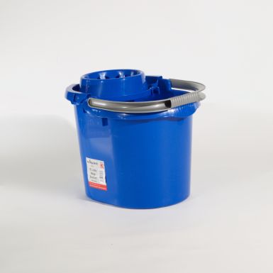 16 Litre Casa Plastic Mop Bucket (SILVER)