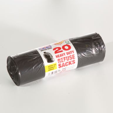GK688 - Black Bin Liners (box of 200)  (1 pack of 50)