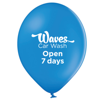Waves Car Wash balloons (pack of 50)