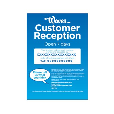Franchisee info - 5mm Foamex -A3