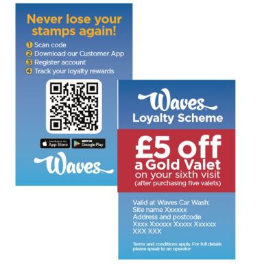 Loyalty Scheme Promo Cards