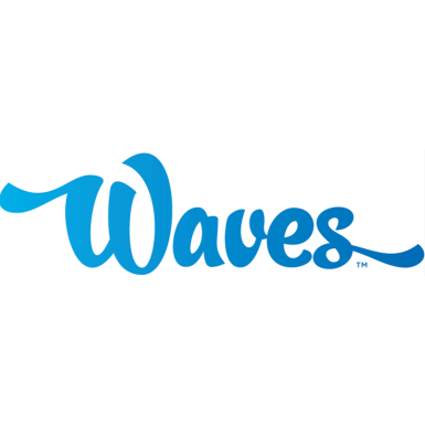 Waves logo - Foamex with magnets