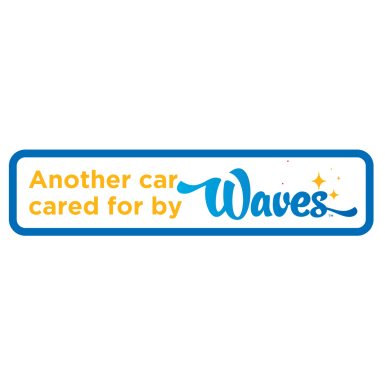 Cared for by Waves number plate