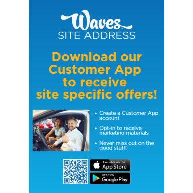 Customer Messaging poster or cards