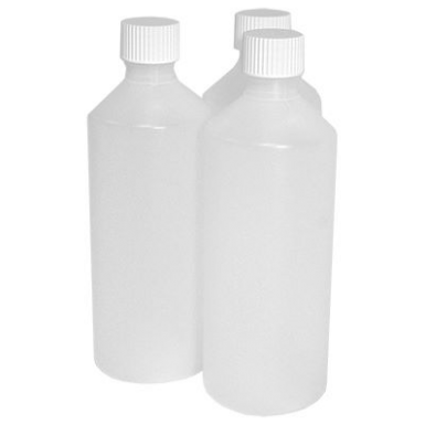 Round Natural Plastic Bottle 1L