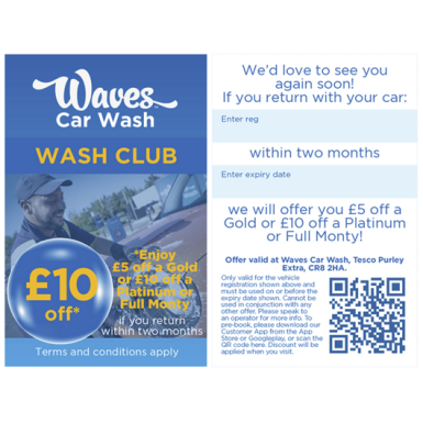 Wash Club Cards